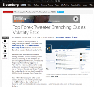 Bloomberg news forex